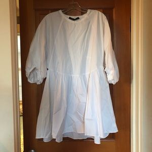 Zara White Dress